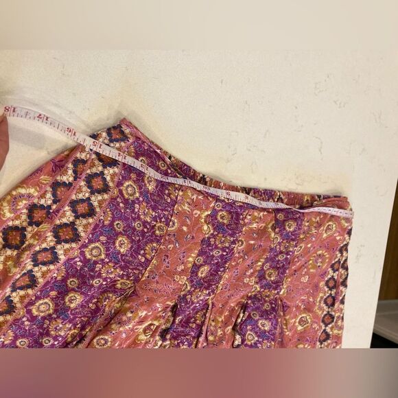 Free People Intimately Lightweight Boho Artsy Harem Pants Sundried Blossom Med - Picture 5 of 8